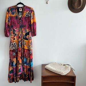 FARM Rio for Anthropologie maxi dress